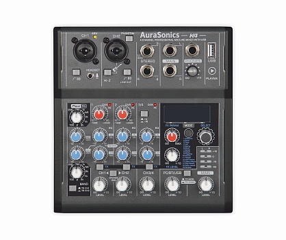 AuraSonics K4 компактный микшерный пульт в Месягутово