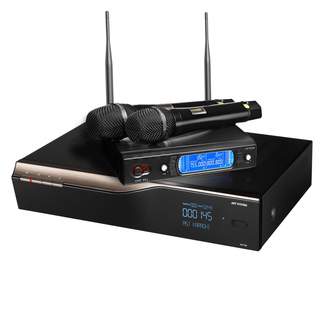 караоке-комплект AST-50 c микрофонами в Месягутово