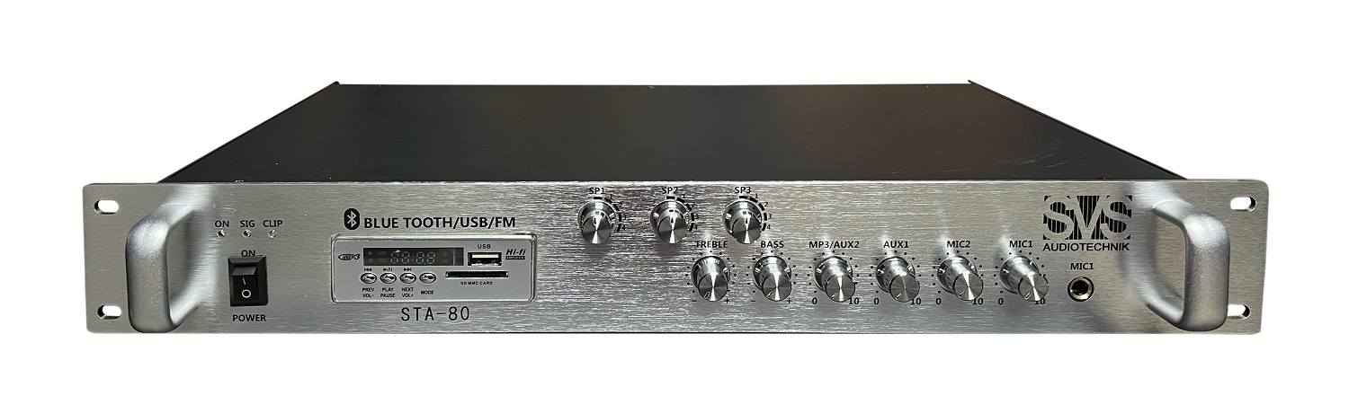 SVS Audiotechnik STA-80 Микшер-усилитель для систем Public Address в Месягутово