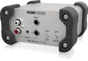 Klark Teknik DI 22P пассивный стерео директ-бокс в Месягутово